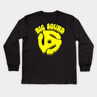 45 RPM Big Sound Kids Long Sleeve T-Shirt